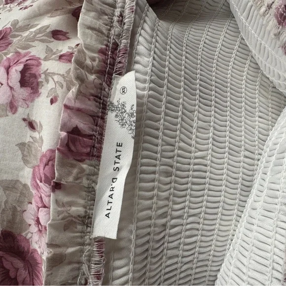 NWT Altar'd State Pink Floral Dress - Picture 13 of 16